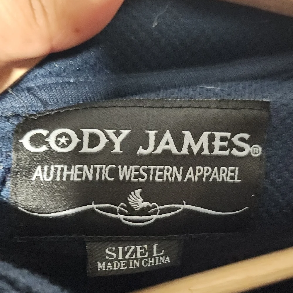 Men's Classic Navy Zip-Up Sweater